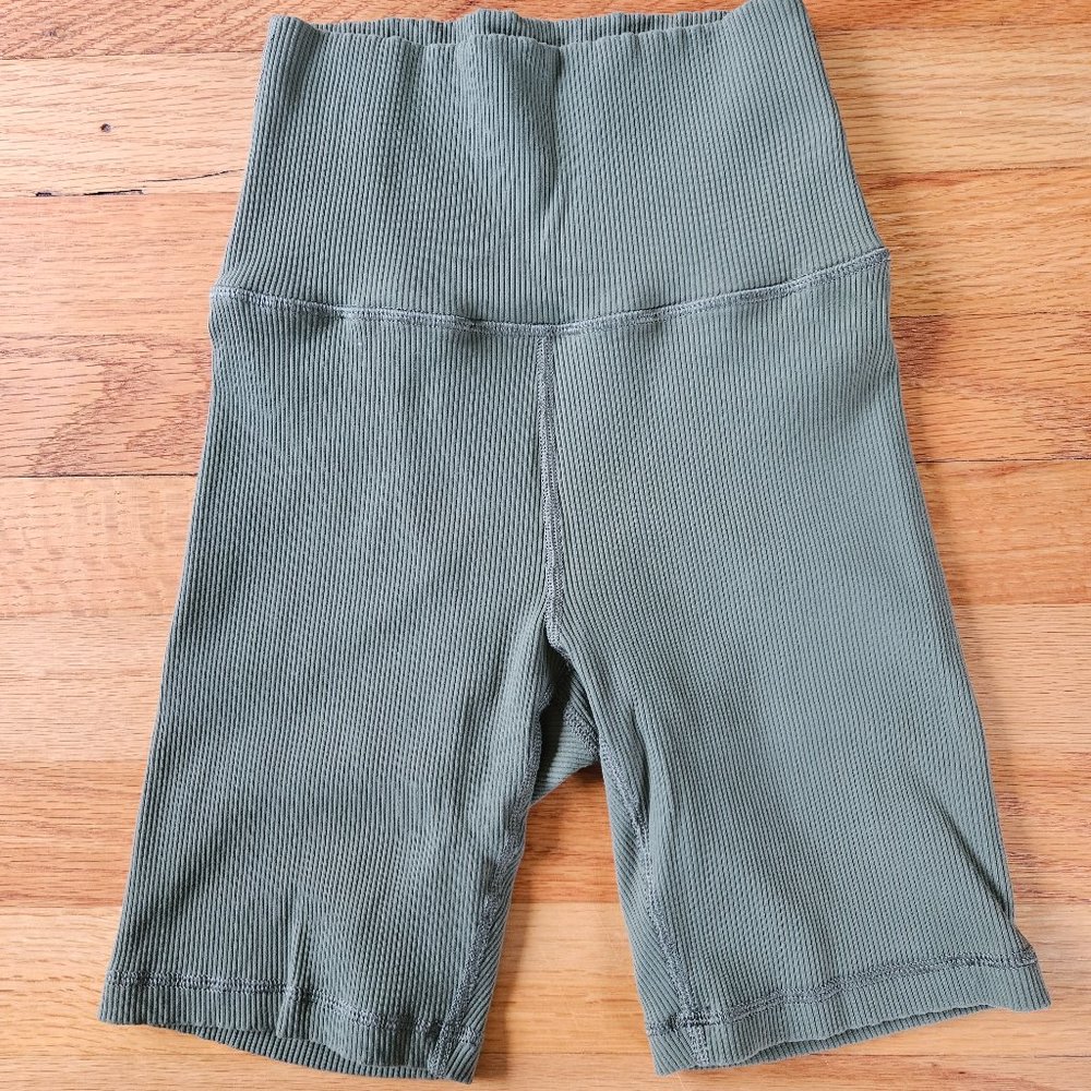 Aerie Offline Ribbed Bike Shorts